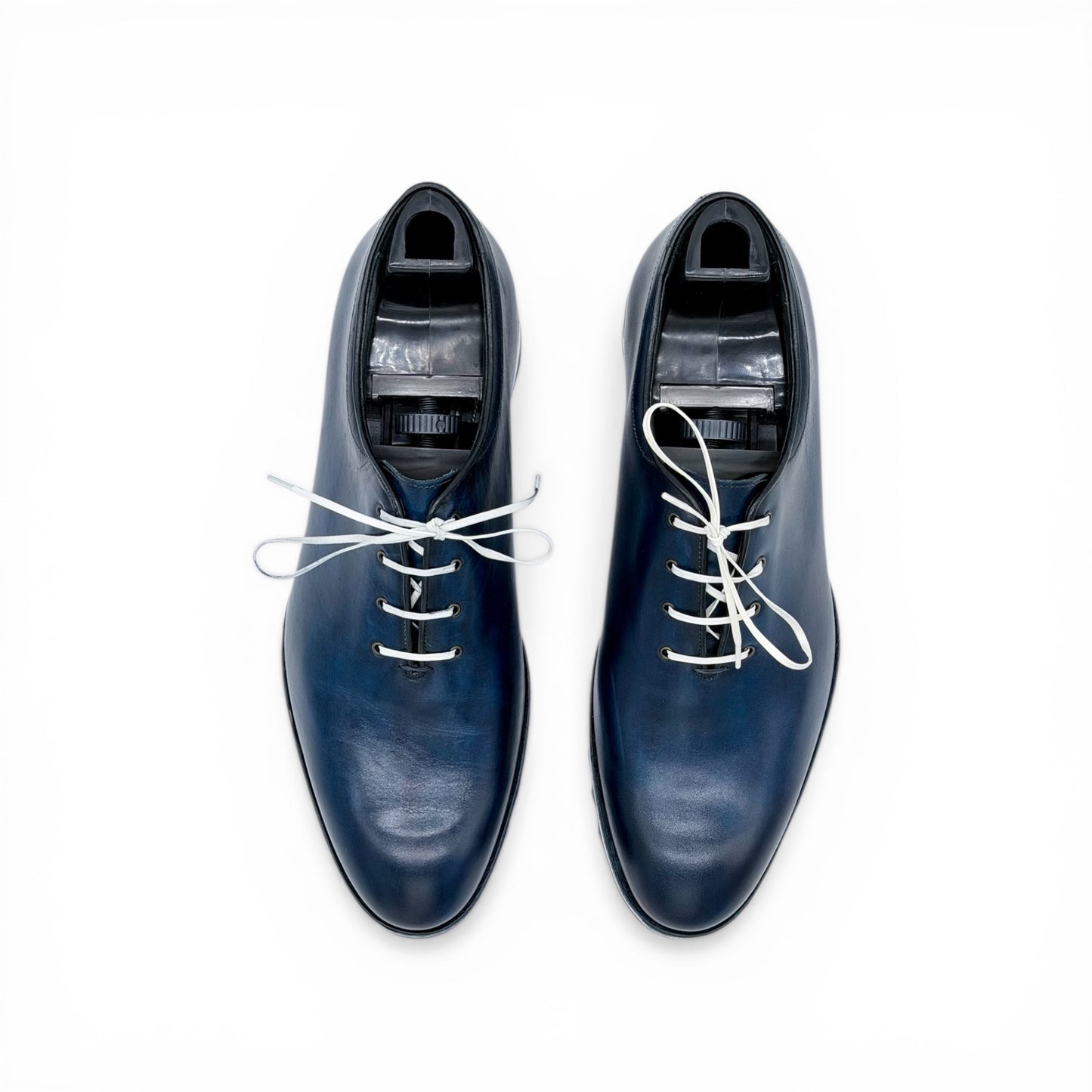 Sneakers Roberto Celk en cuir marine