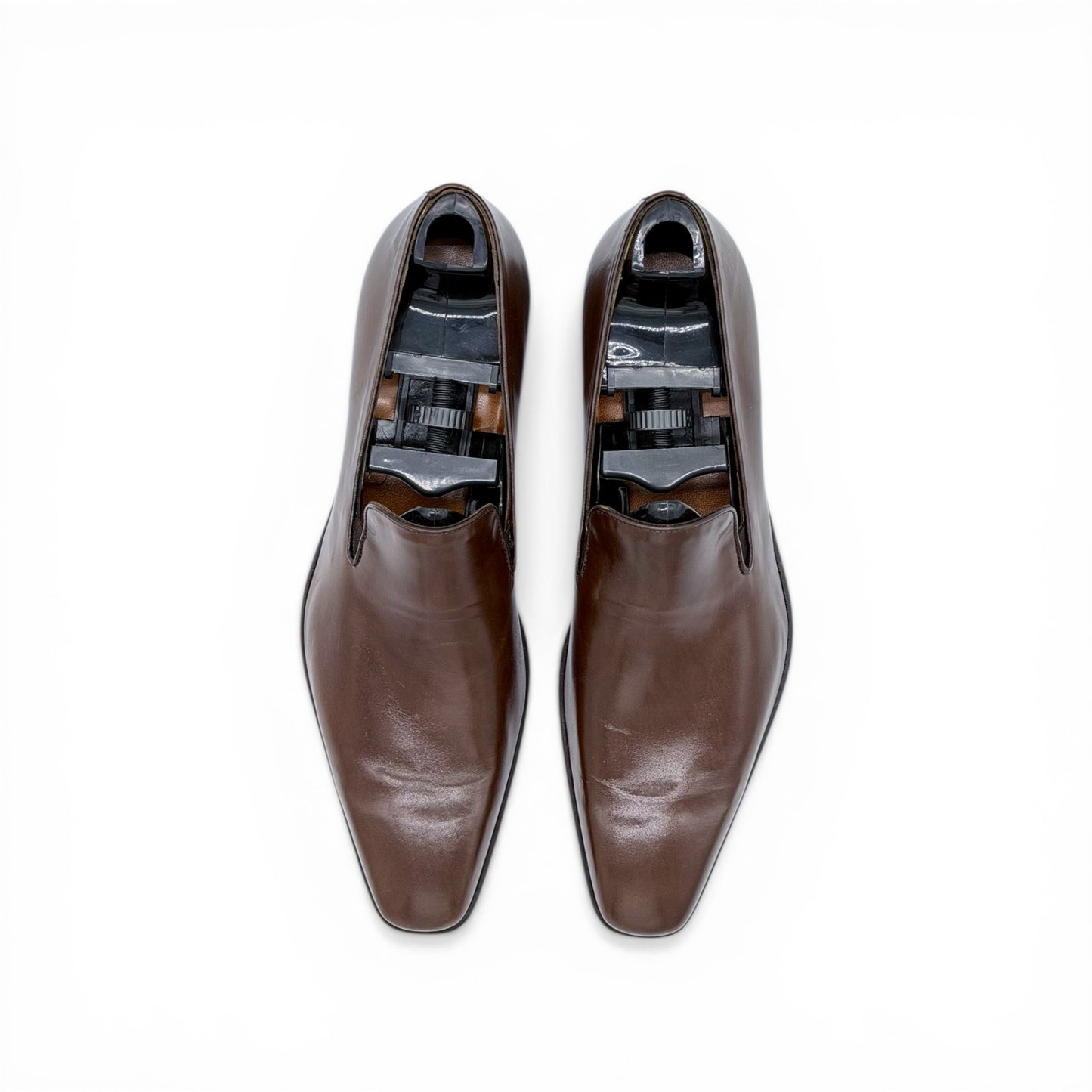 Mocassin Roberto Celk en cuir marron