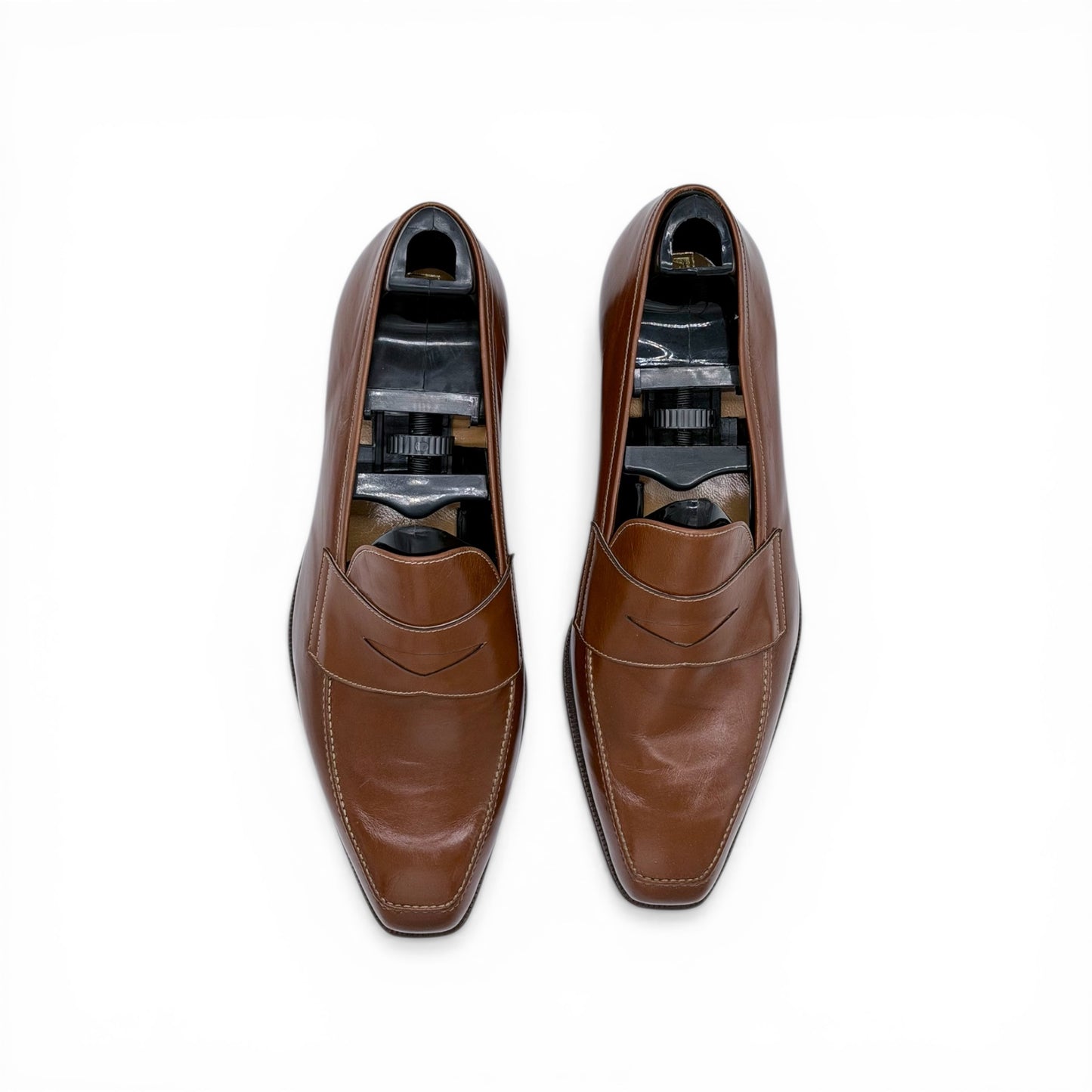 Mocassin Artioli en cuir marron