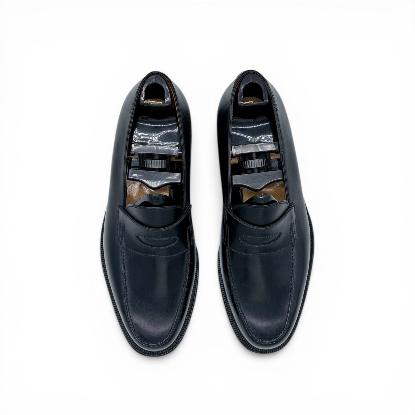 Mocassin Artioli en cuir noir