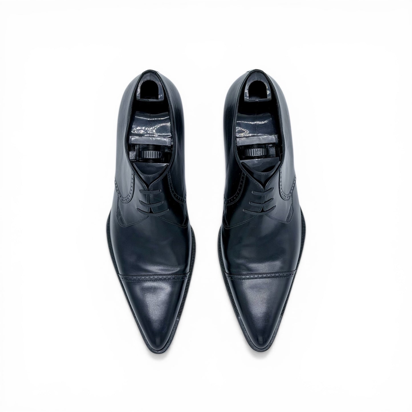 Derby Roberto Celk en cuir noir
