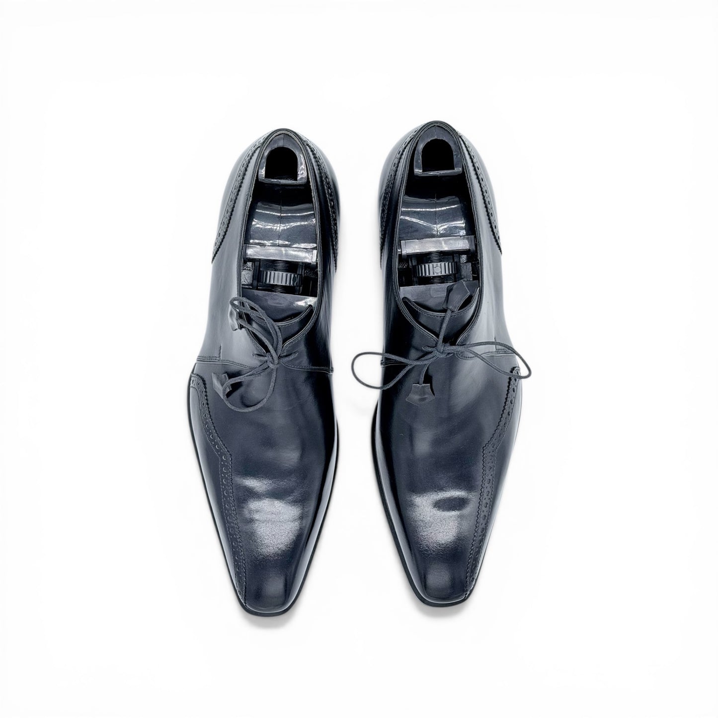 Derby Roberto Celk en cuir noir