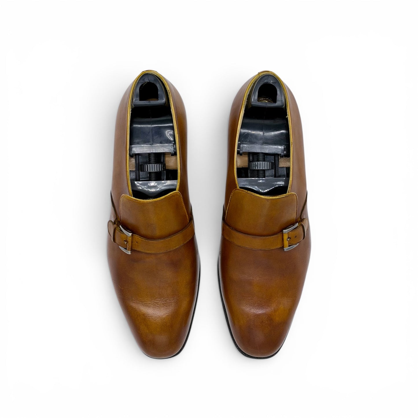 Soulier à boucle Roberto Celk en cuir gold