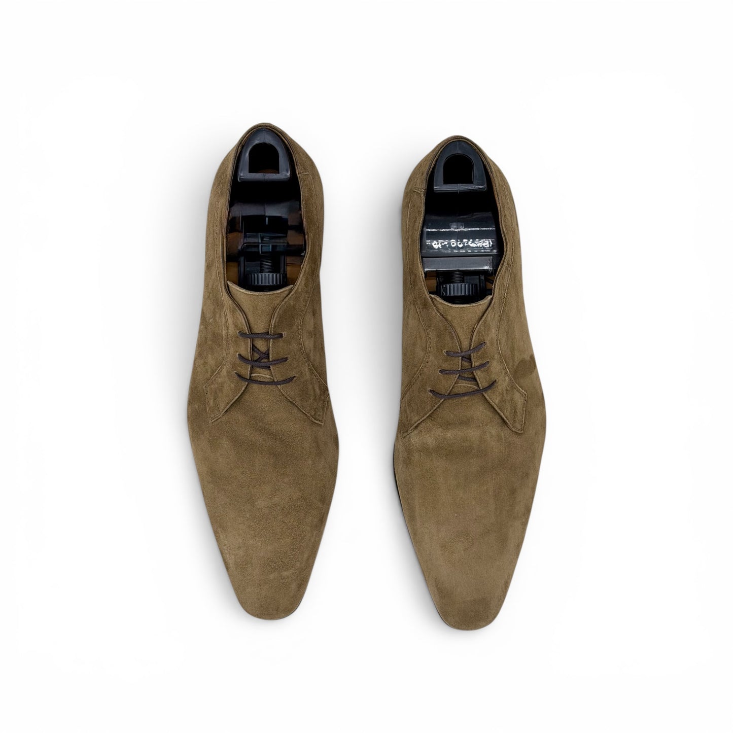 Derby Roberto Celk en suede beige