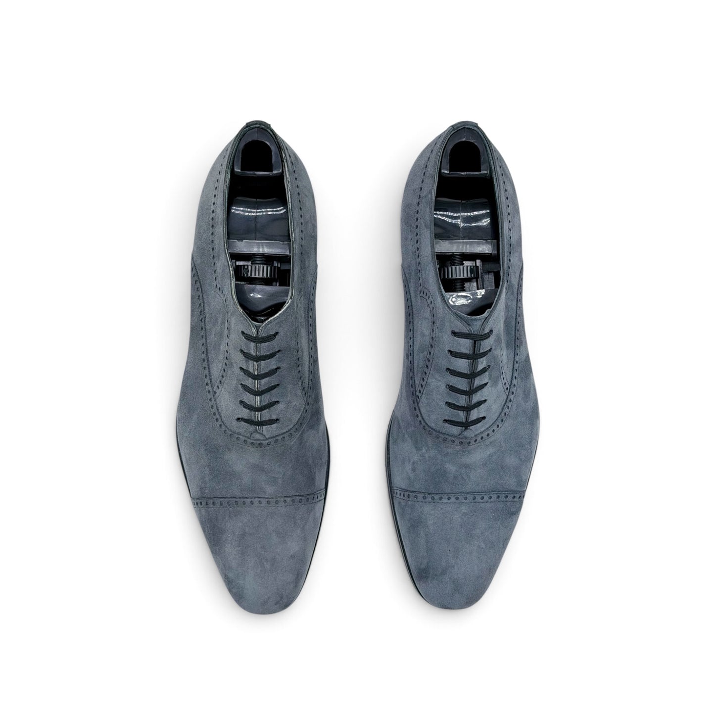 Richelieu Roberto Celk en suede gris