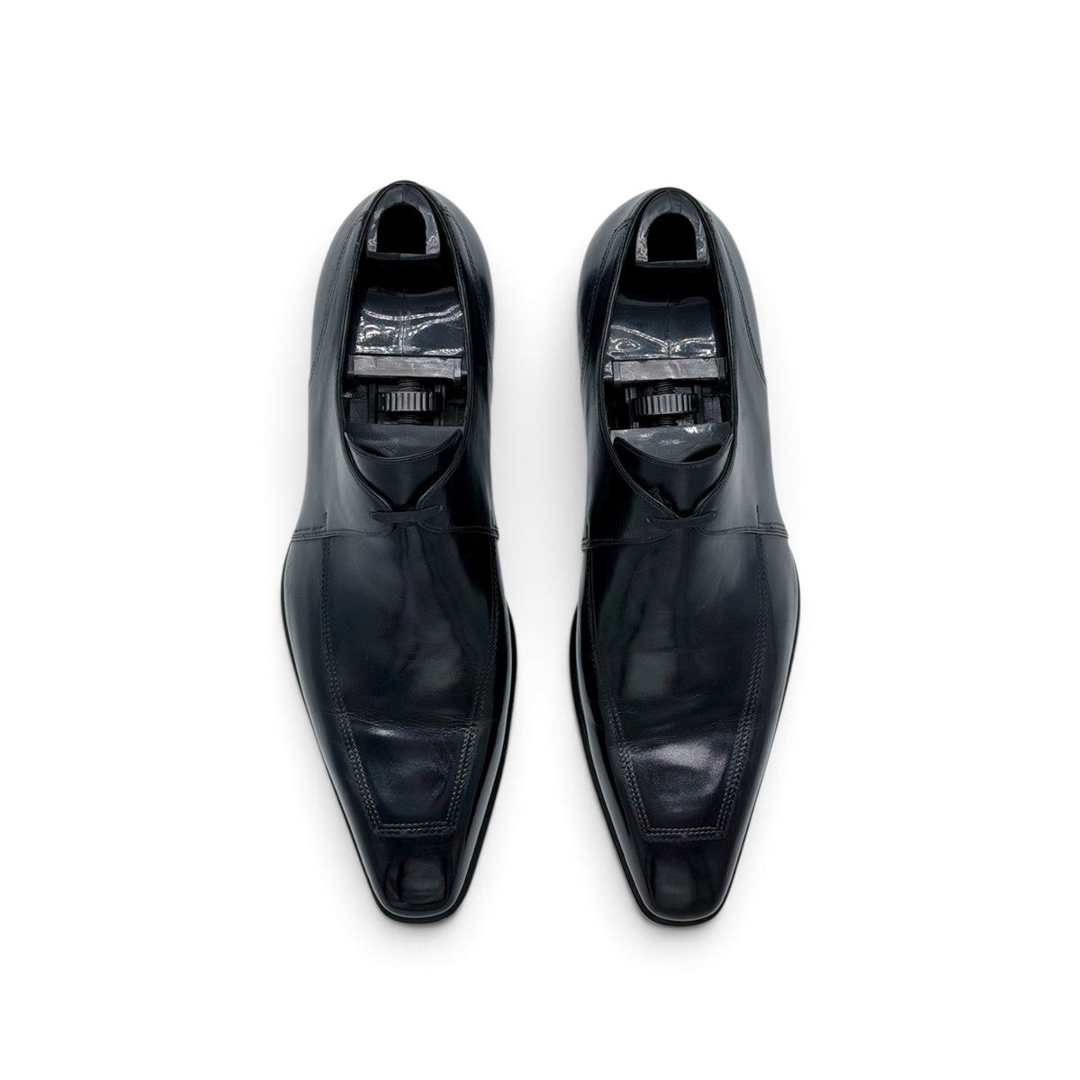 Derby Roberto Celk en cuir noir