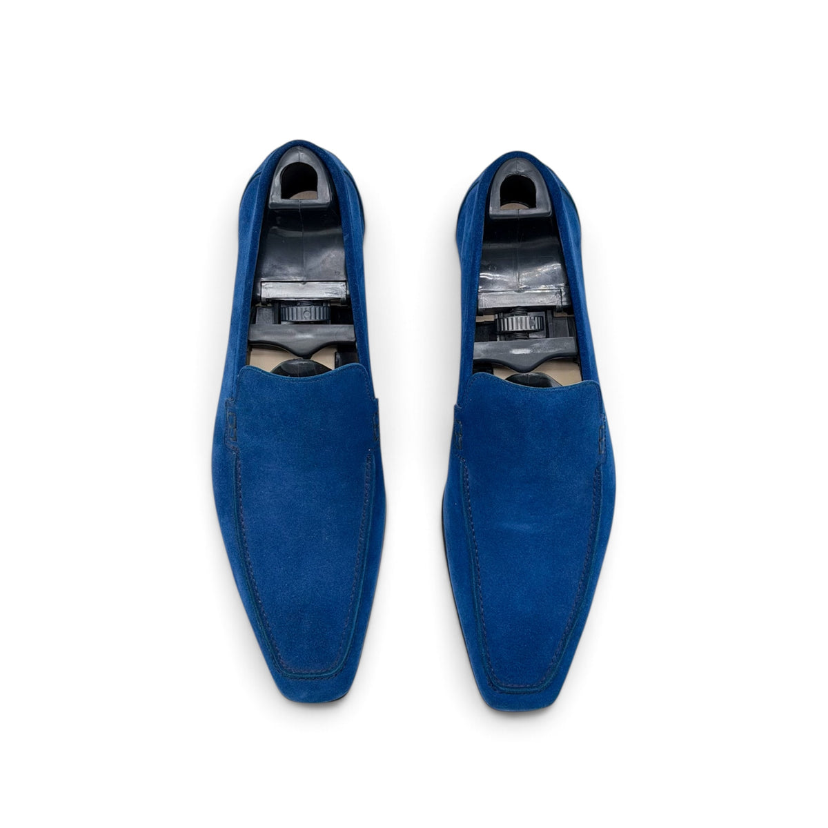 Mocassin Roberto Celk en suede bleu