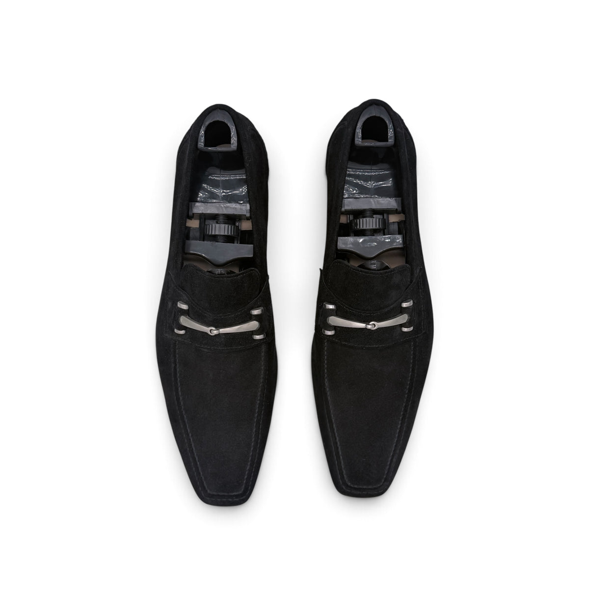 Mocassin Roberto Celk avec étrier en suède noir