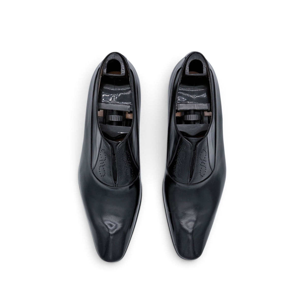Richelieu Artioli en cuir noir