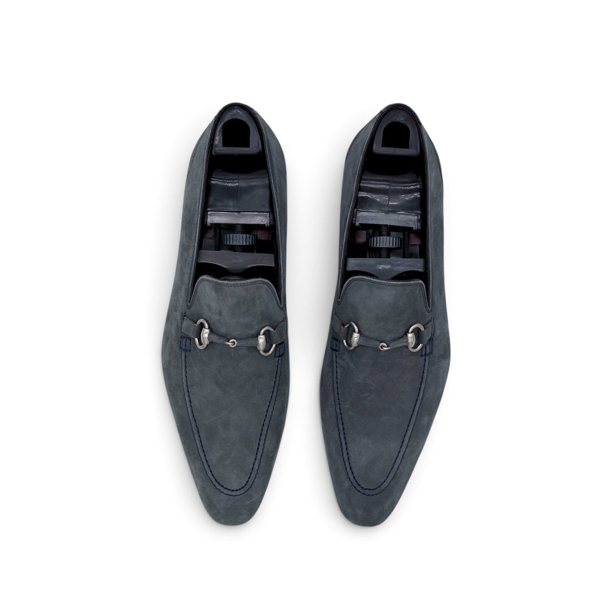 Mocassin Roberto Celk avec étrier en suede gris