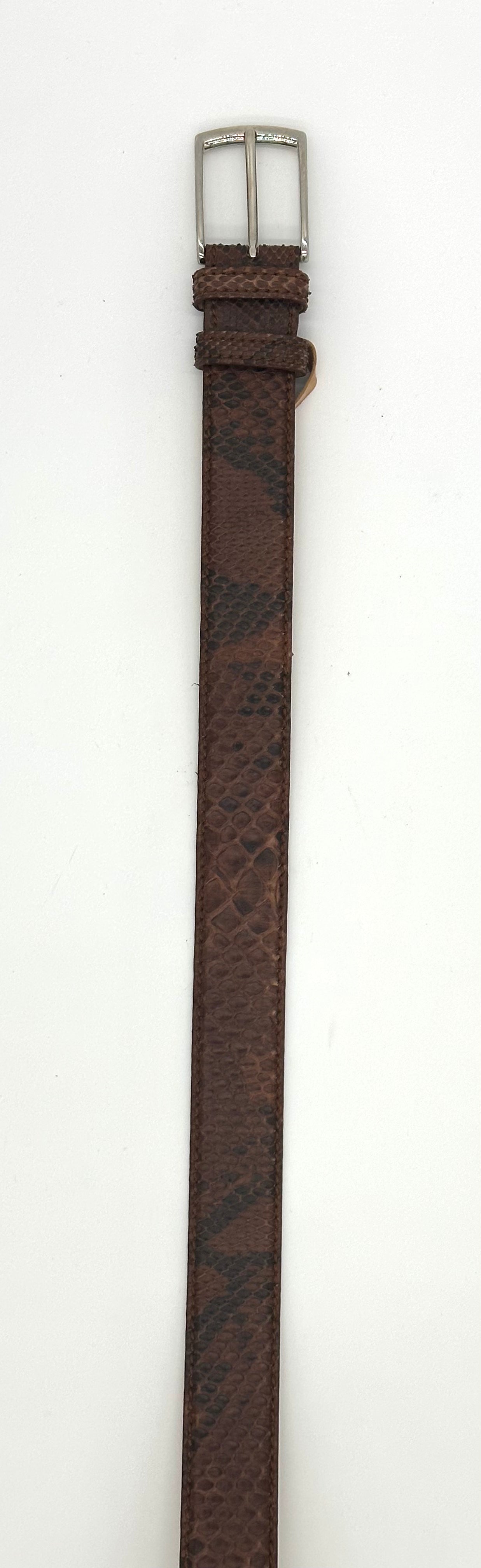 Ceinture Roberto Celk en python marron