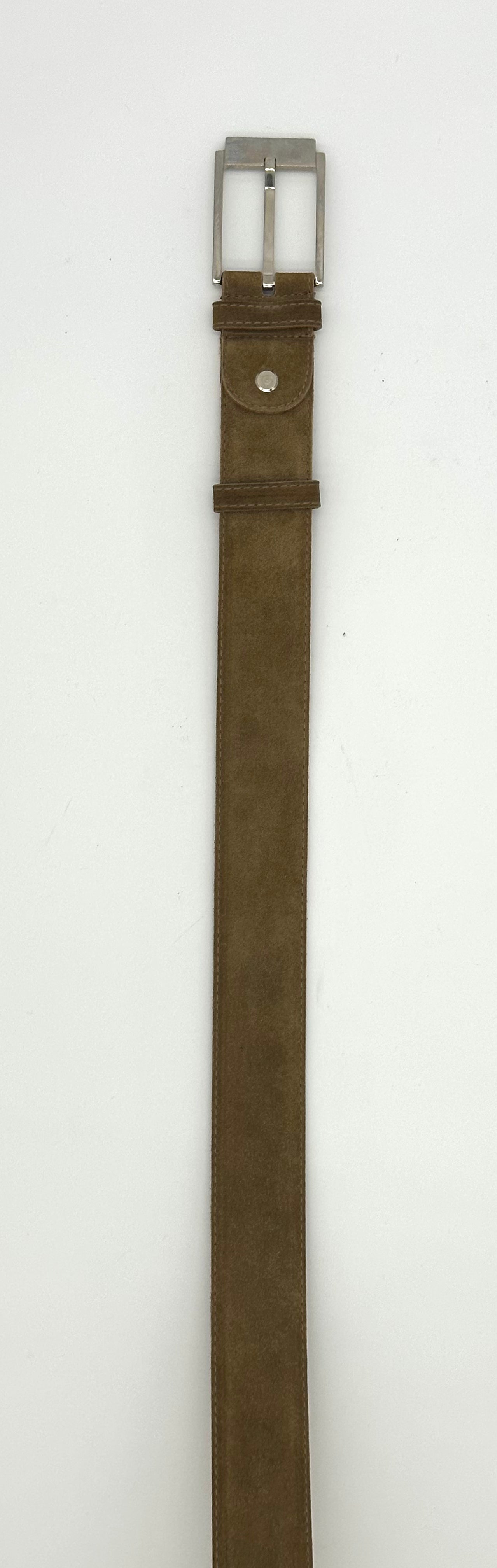 Ceinture Roberto Celk en suède beige