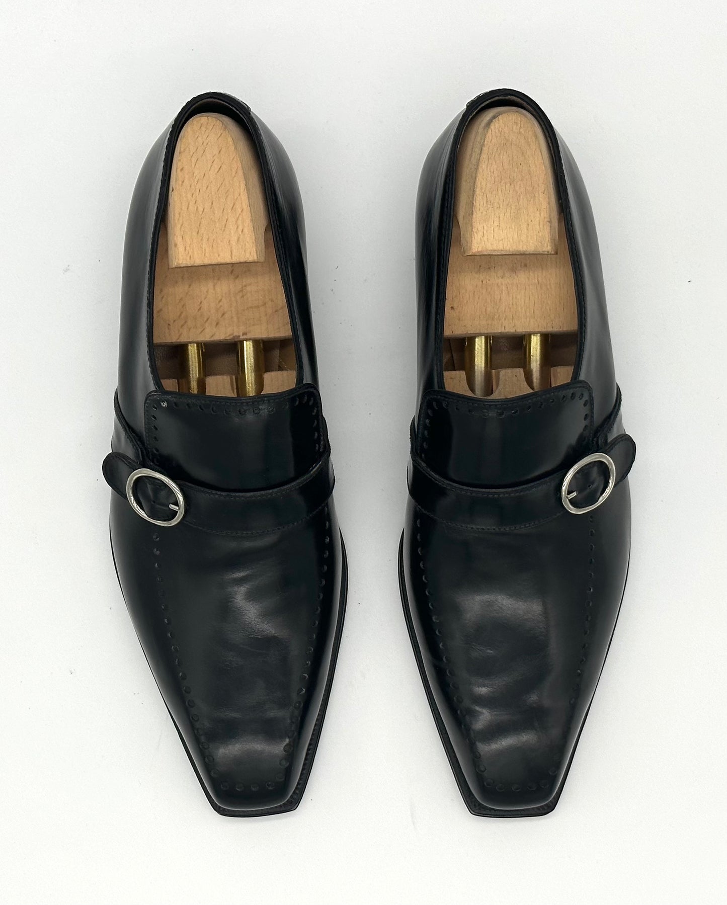 Soulier Roberto celk en cuir box noir