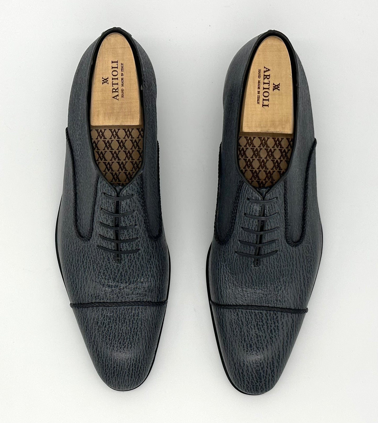 Richelieu Artioli en requin gris