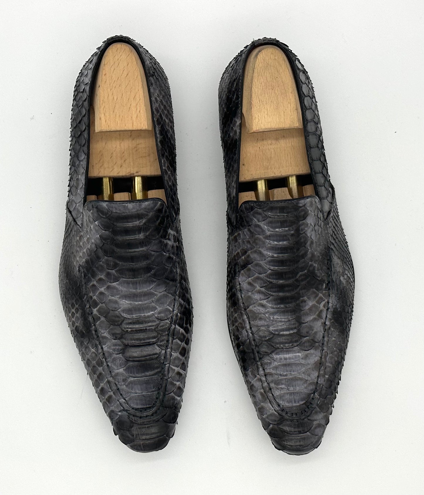 Mocassin Roberto Celk en python gris