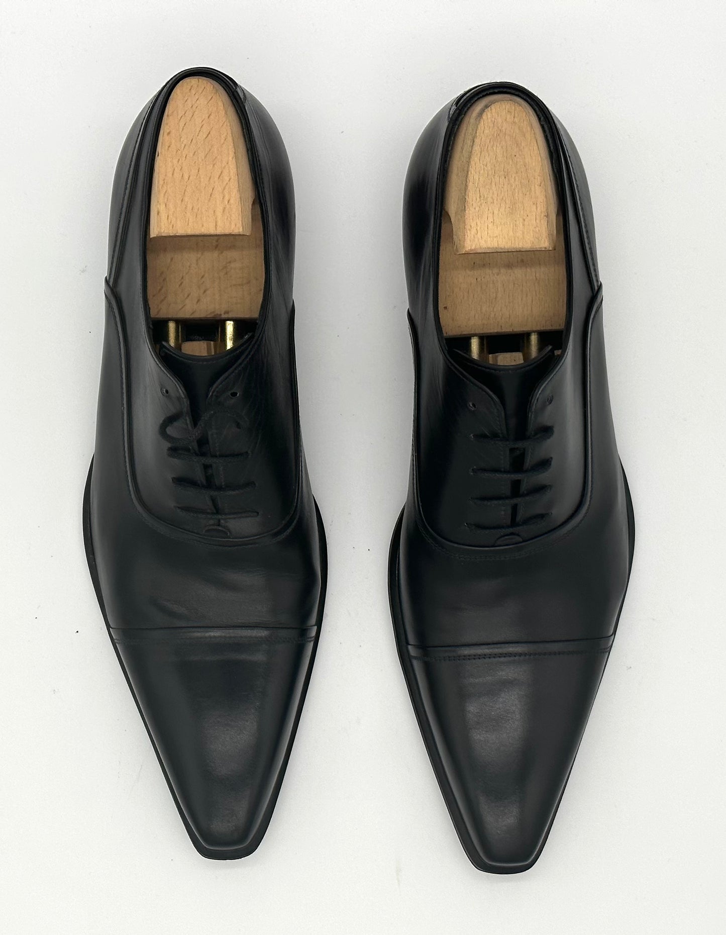 Richelieu Roberto Celk en cuir noir