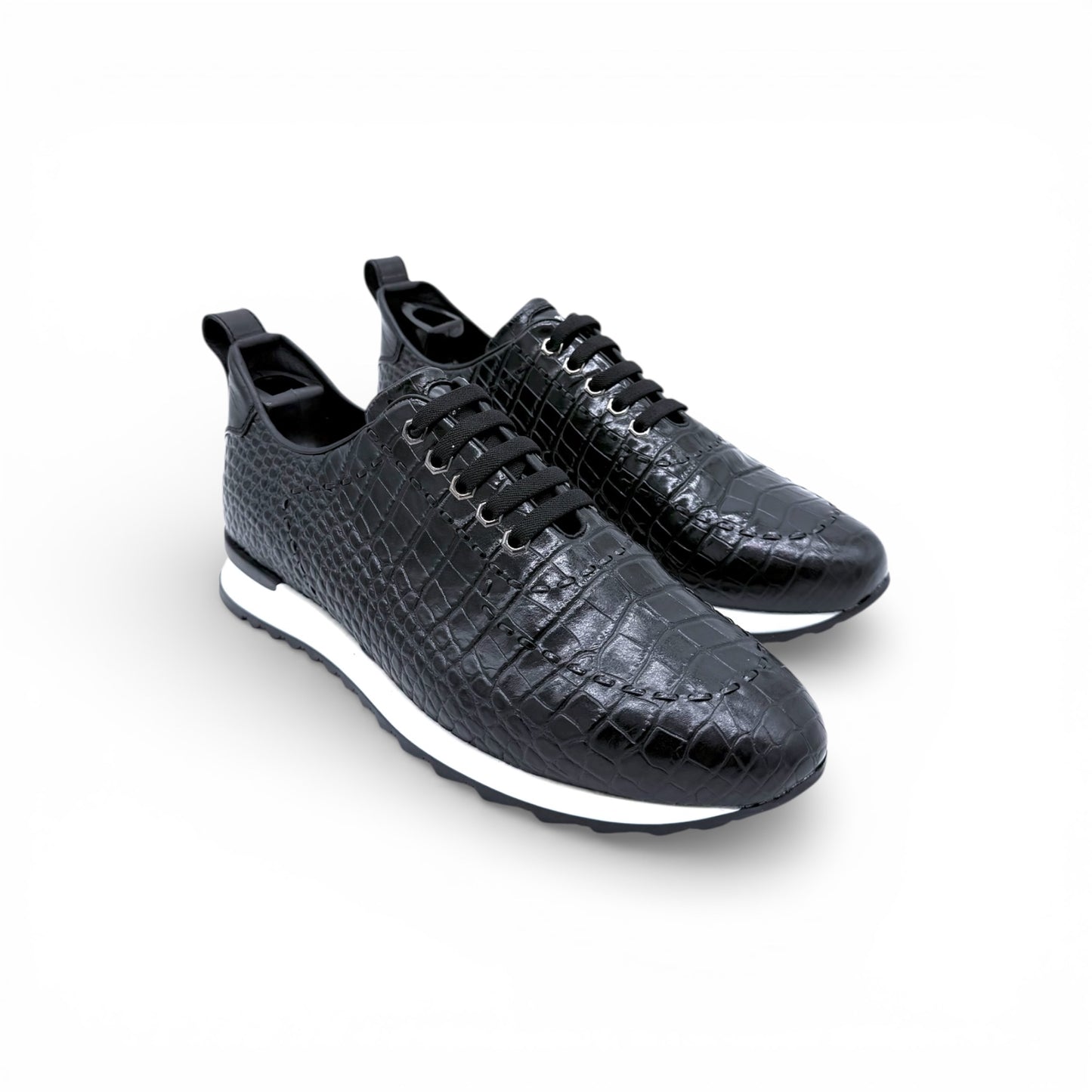 Sneakers Artioli croco noir