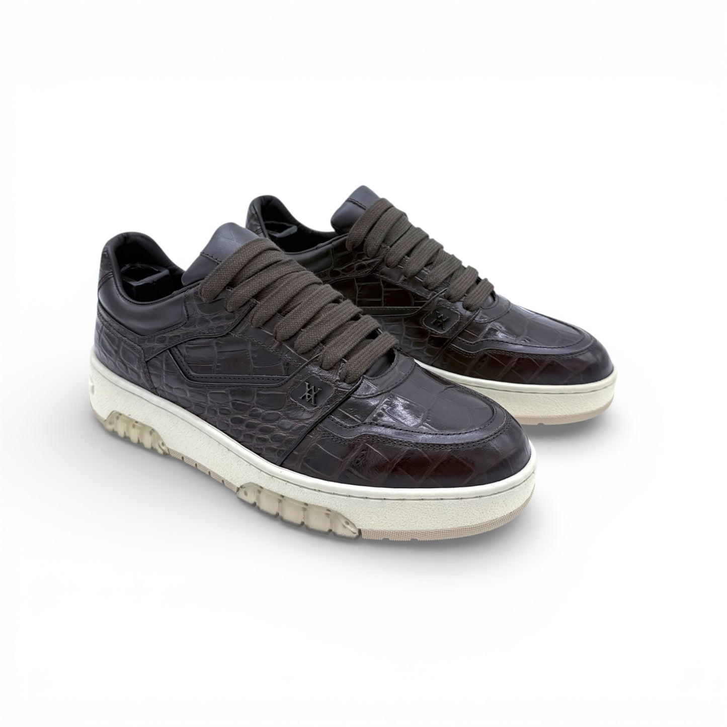 Sneakers Artioli croco marron