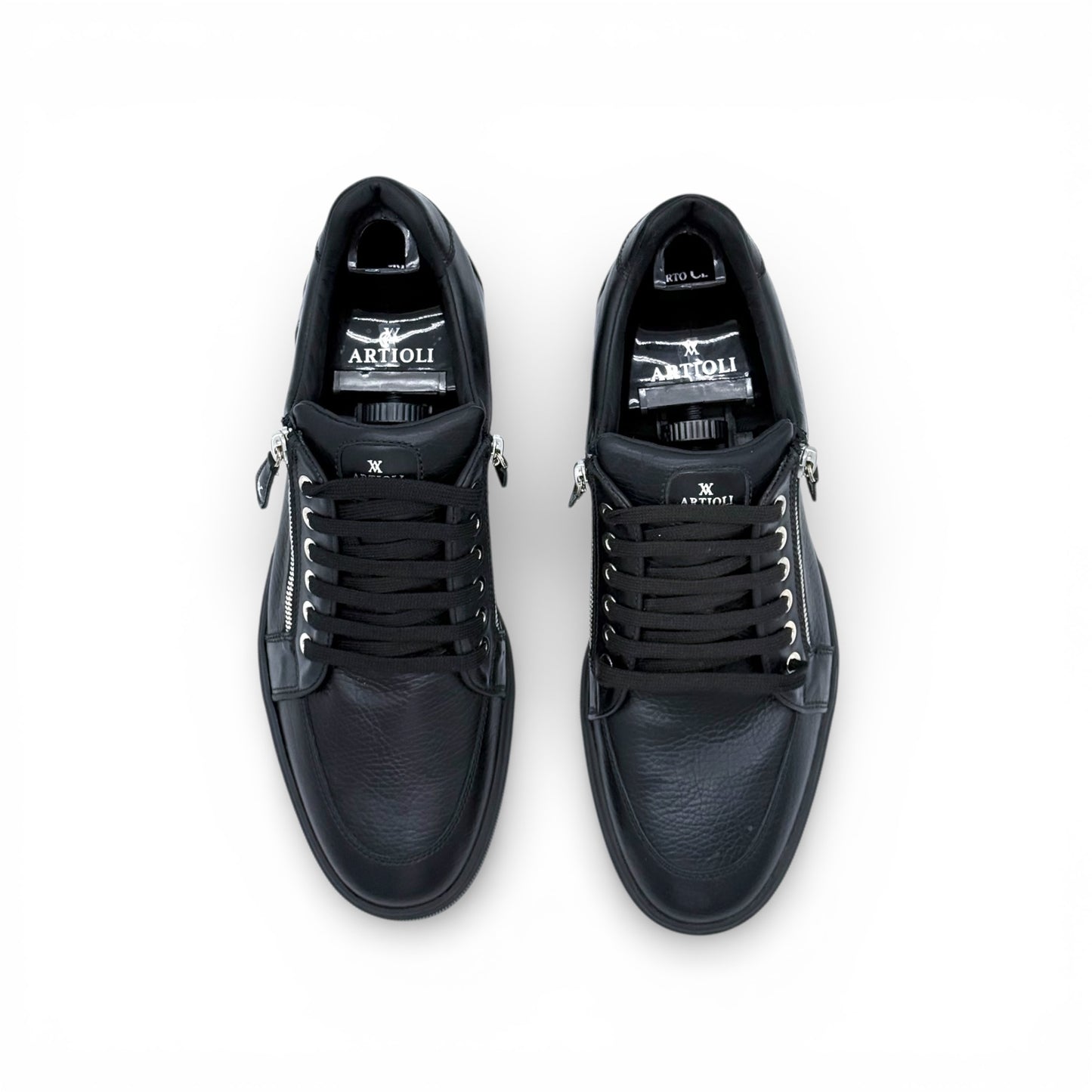 Sneakers Artioli cuir noir