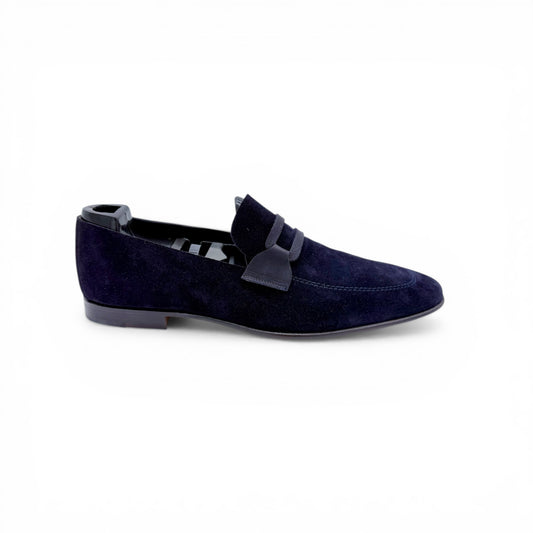 Mocassin Roberto Celk en suède marine