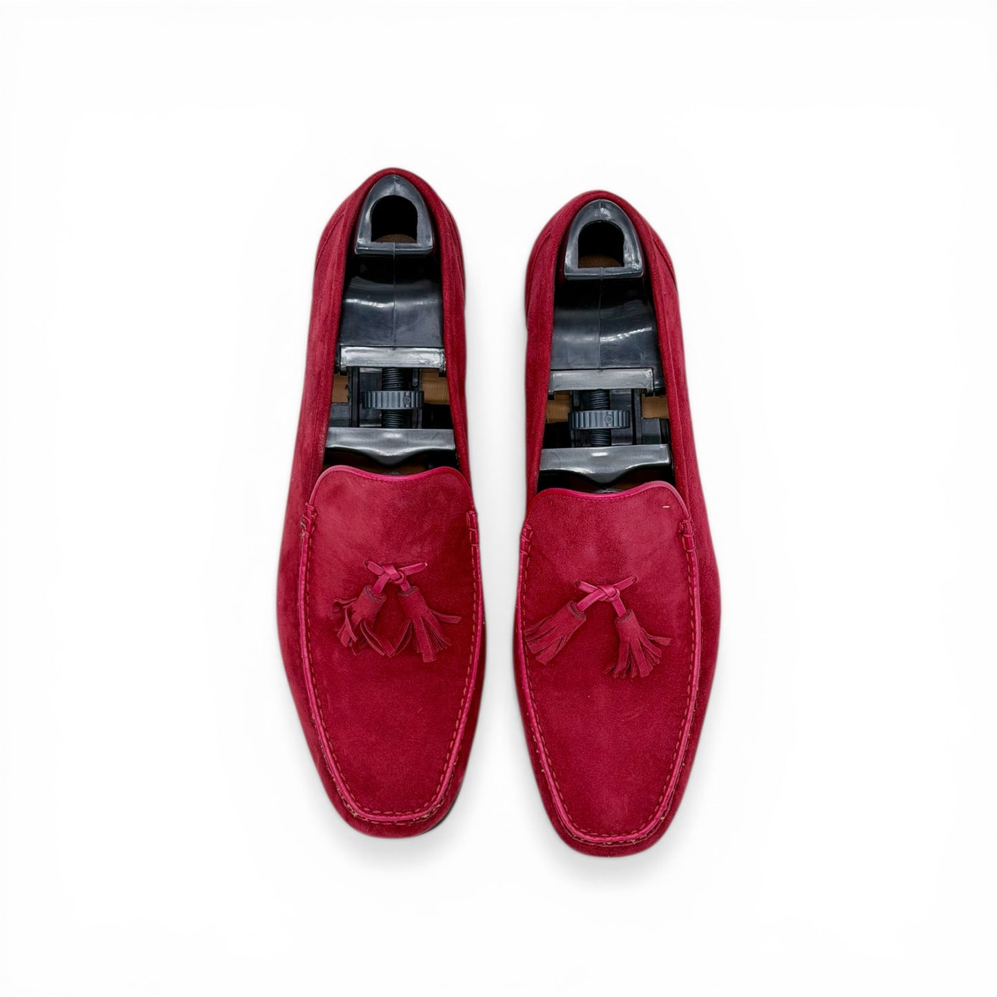 Mocassin Roberto Celk en suède rouge