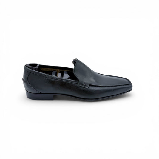 Mocassin Roberto Celk en cuir noir