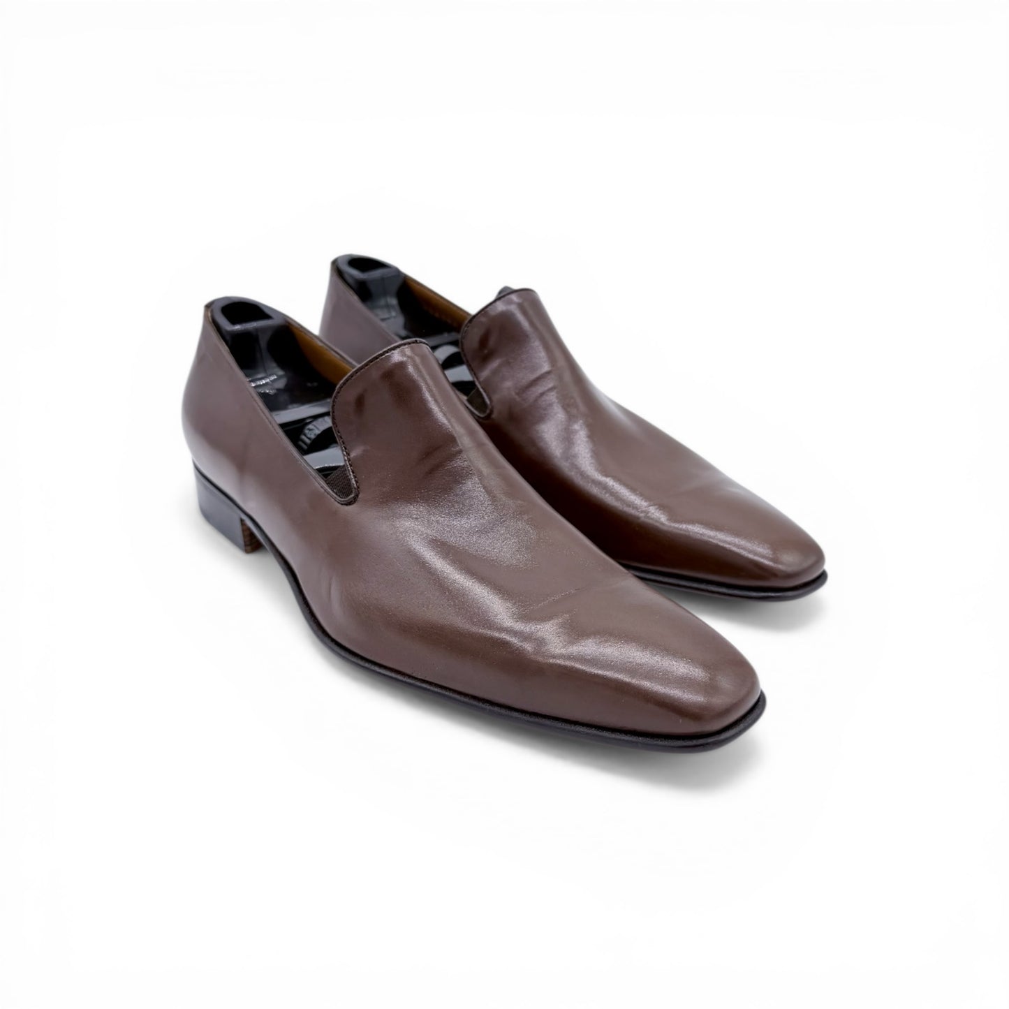 Mocassin Roberto Celk en cuir marron