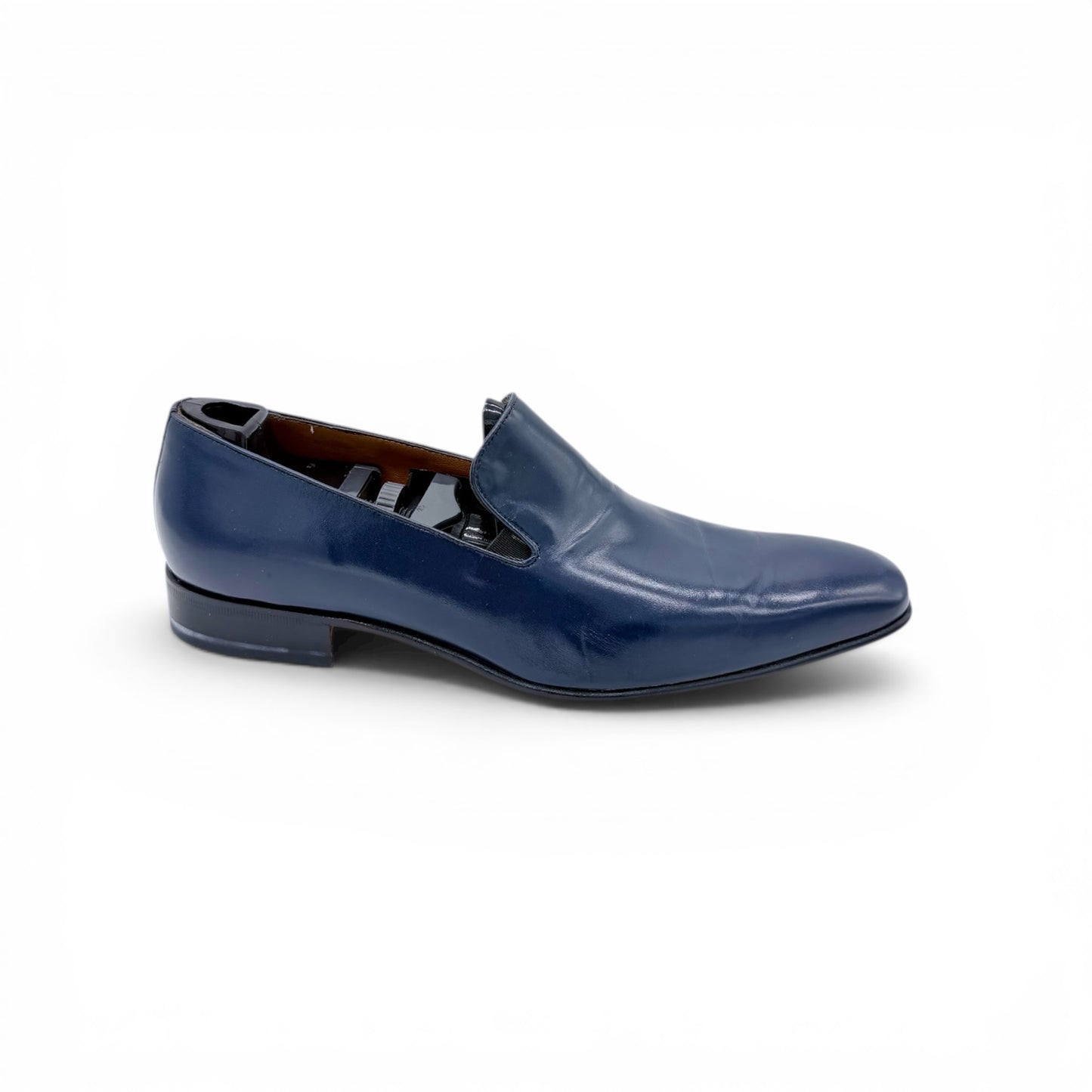 Mocassin Roberto Celk en cuir bleu
