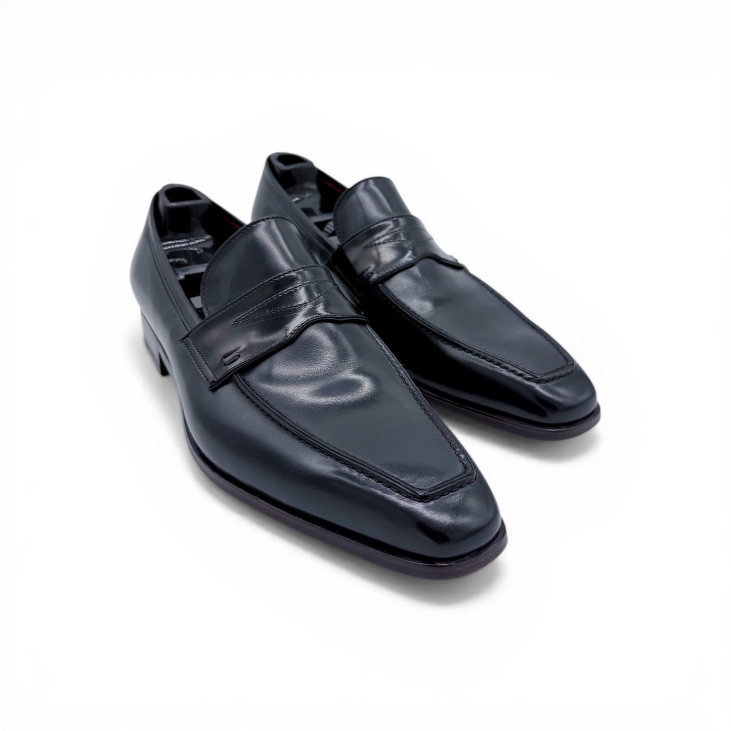 Mocassin Roberto Celk en cuir noir