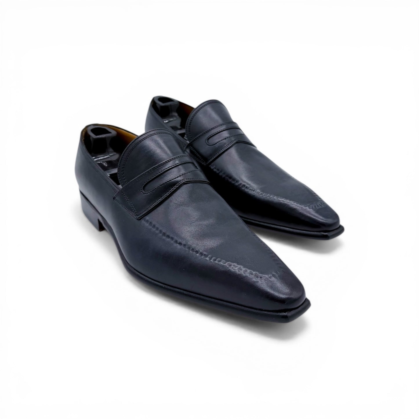 Mocassin Roberto Celk en cuir noir