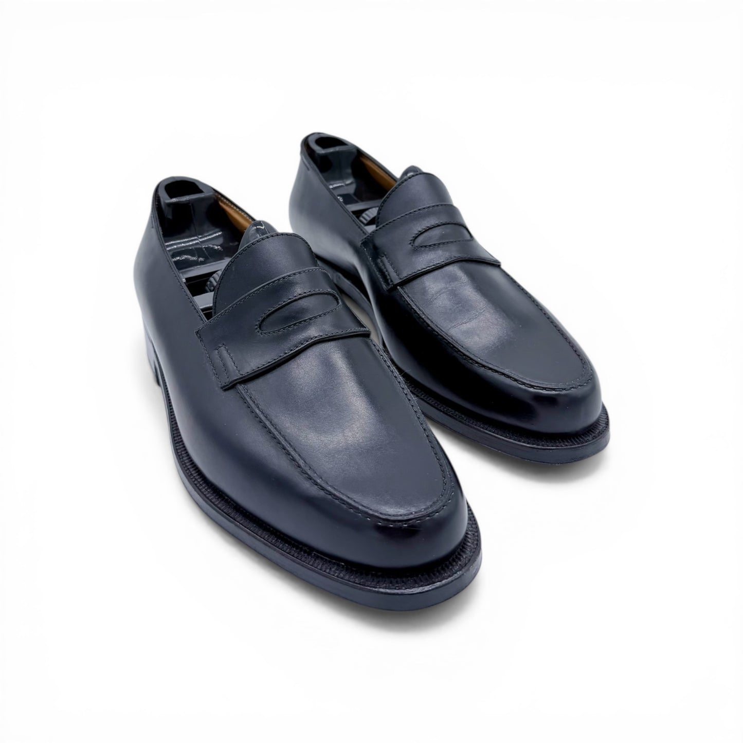 Mocassin Artioli en cuir noir