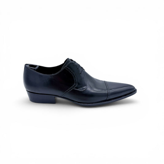 Derby Roberto Celk en cuir noir