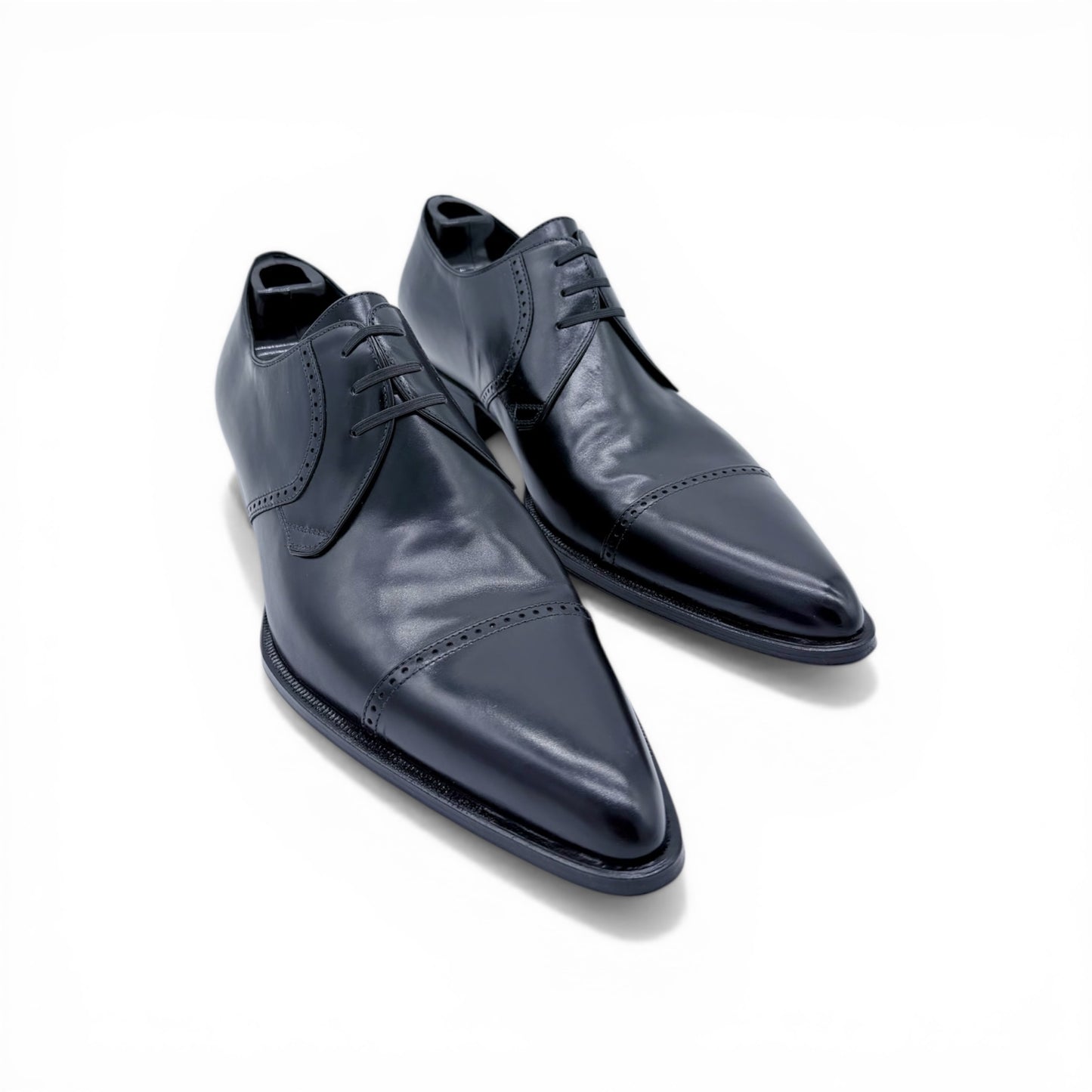 Derby Roberto Celk en cuir noir