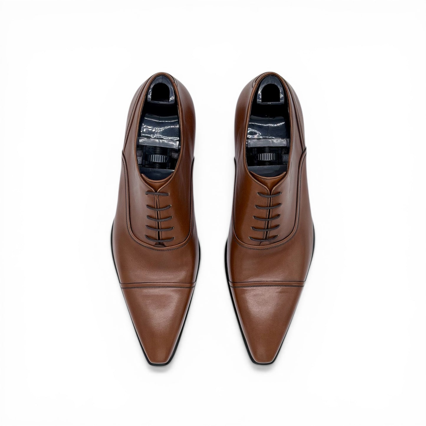 Richelieu Roberto Celk en cuir marron