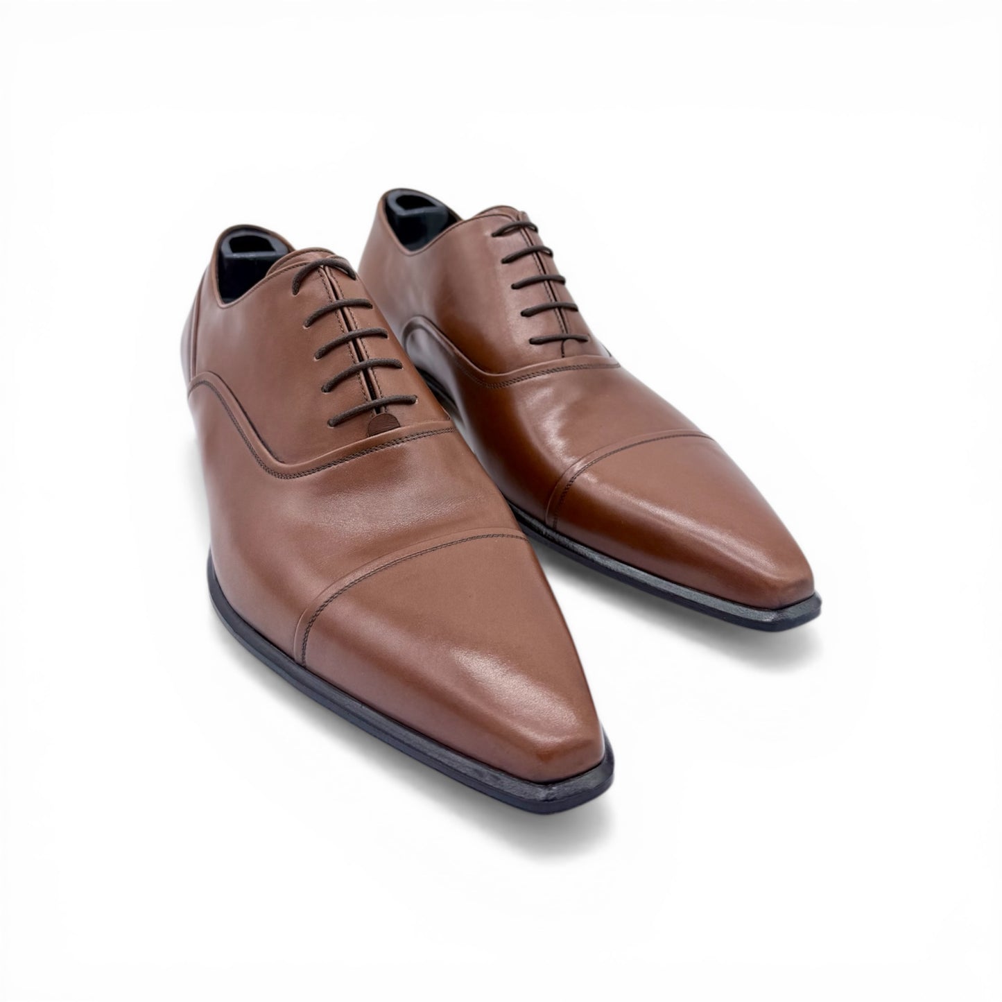Richelieu Roberto Celk en cuir marron