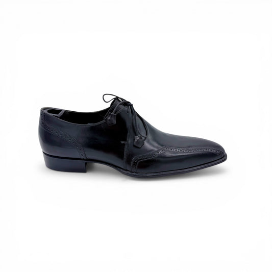 Derby Roberto Celk en cuir noir