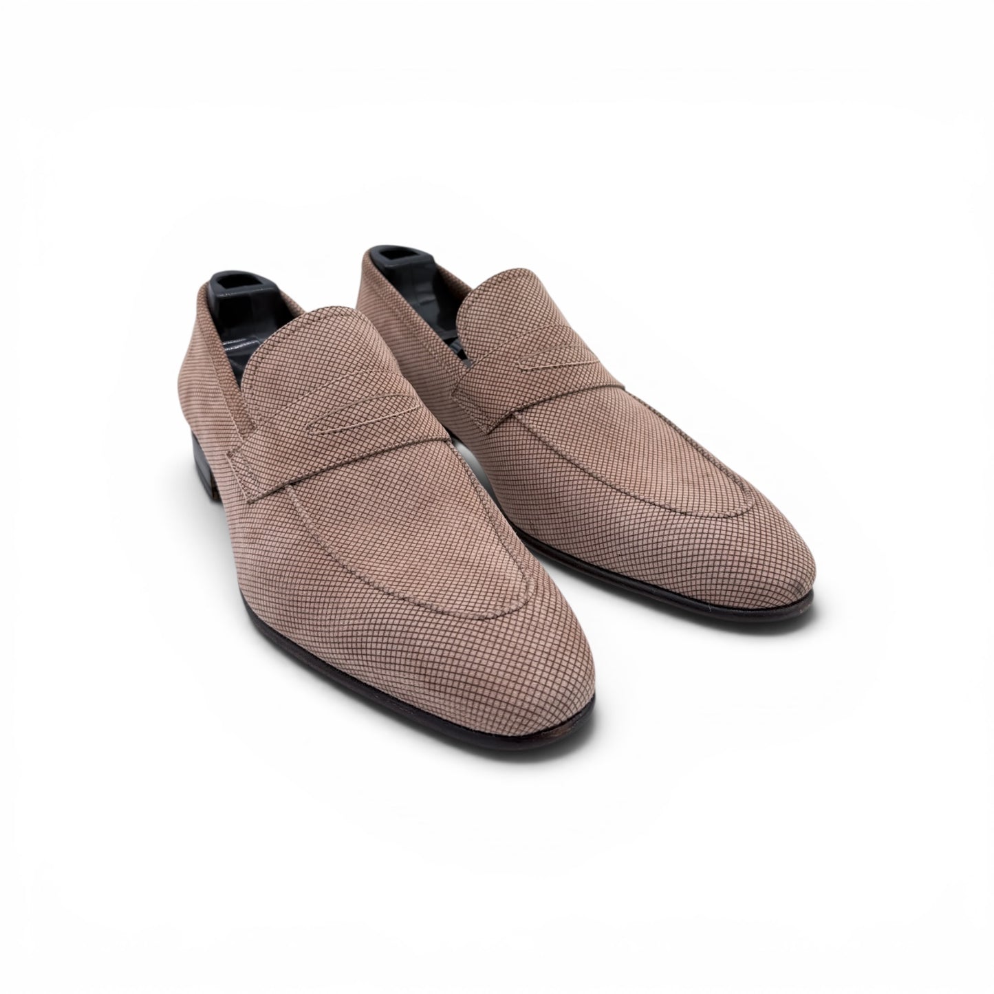 Mocassin Roberto Celk en suede imprimé beige