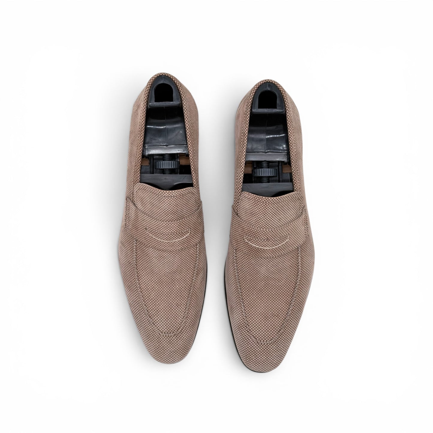 Mocassin Roberto Celk en suede imprimé beige
