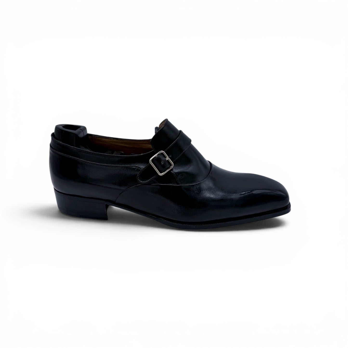 Soulier à boucle Artioli en cuir noir