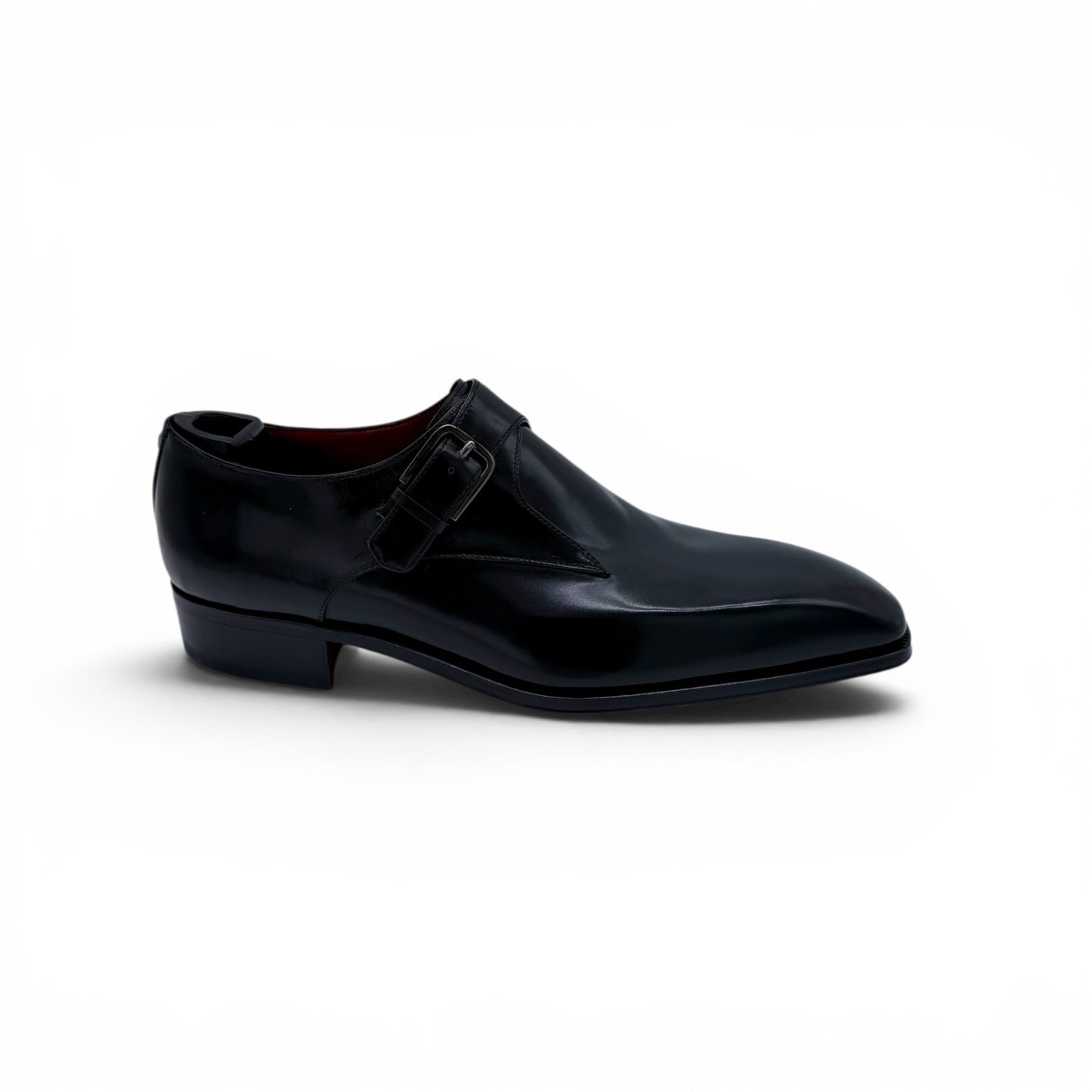 Soulier à boucle Artioli en cuir noir