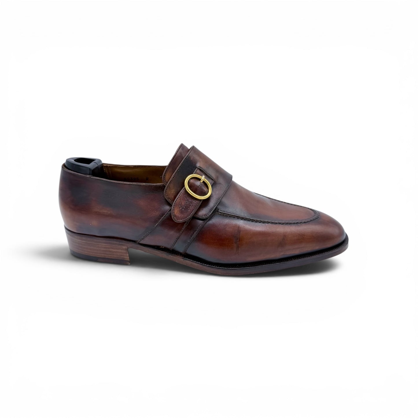 Soulier à boucle Roberto Celk en cuir marron