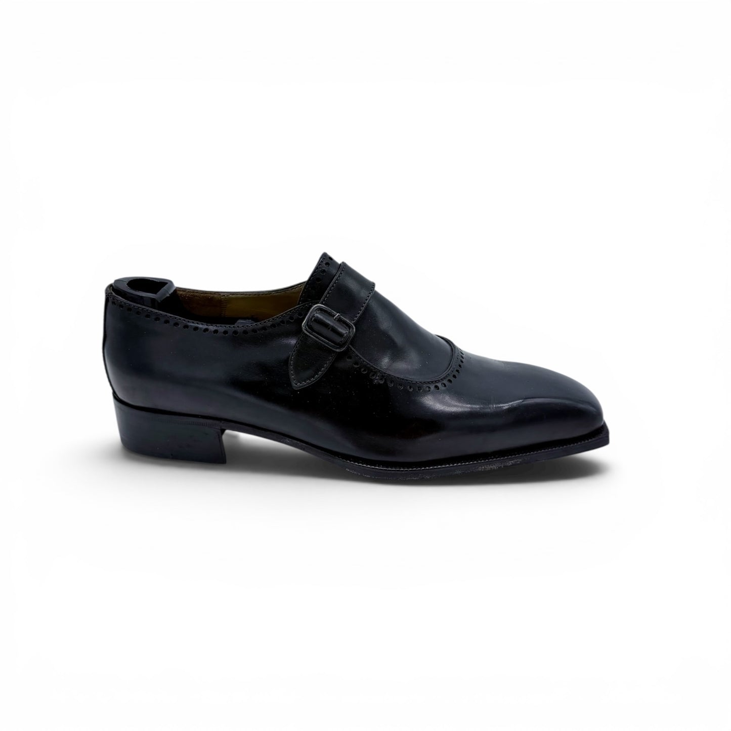 Soulier à boucle Artioli en cuir noir