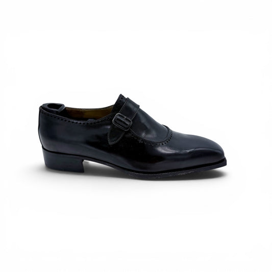 Soulier à boucle Artioli en cuir noir