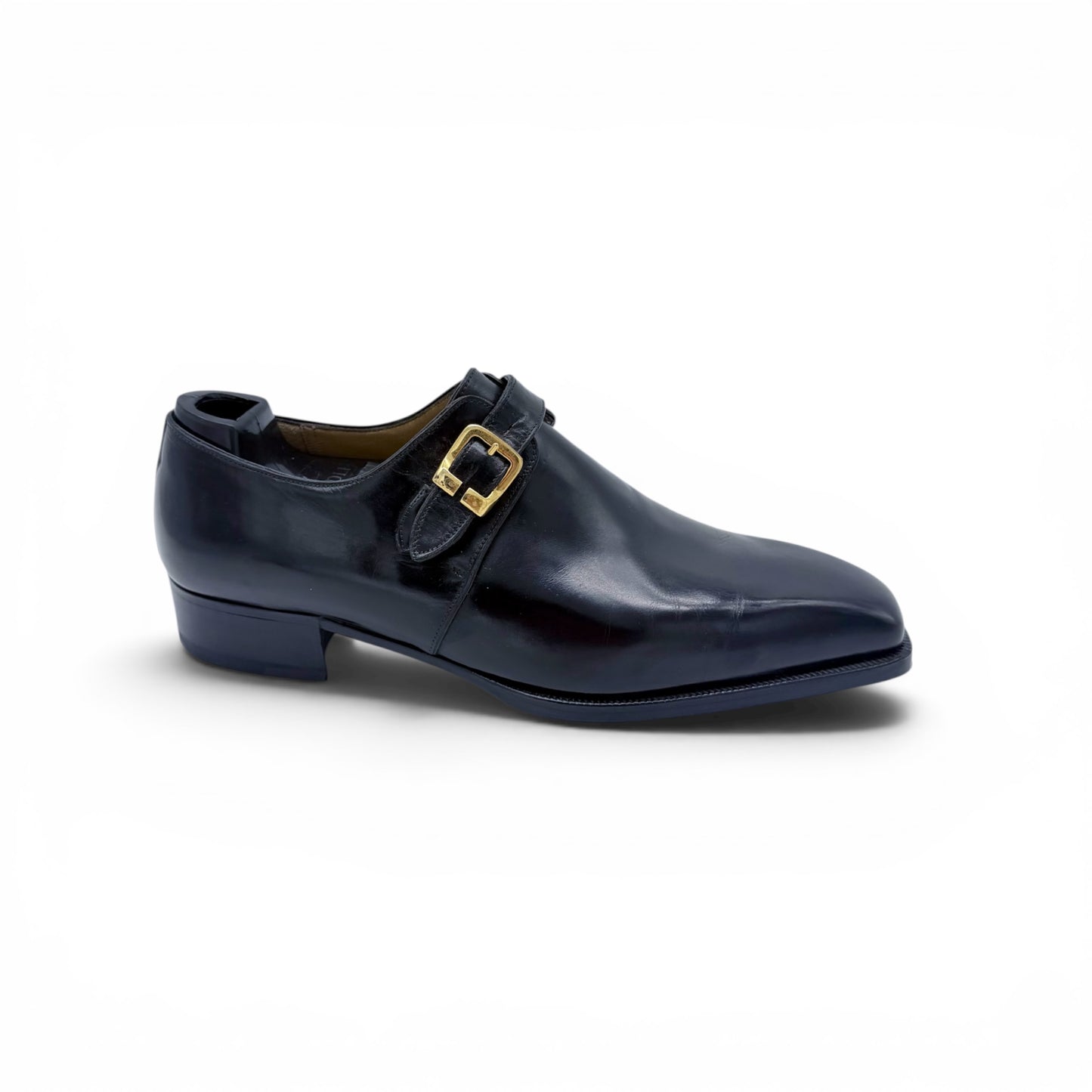 Soulier à boucle Artioli en cuir noir