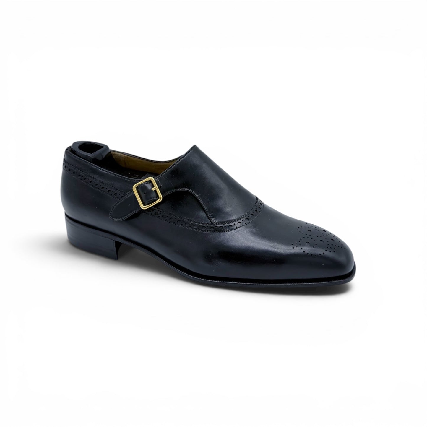 Soulier à boucle Roberto Celk en cuir noir