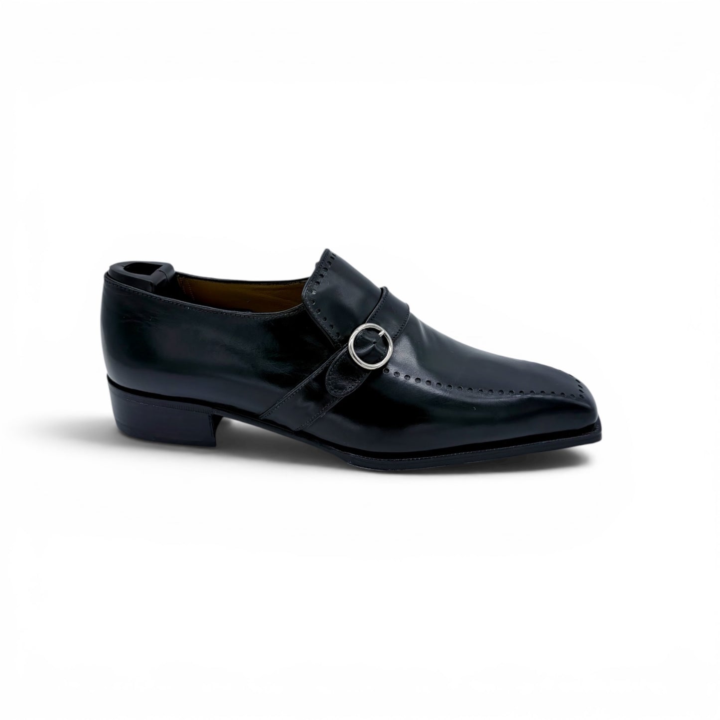 Soulier à boucle Artioli en cuir noir