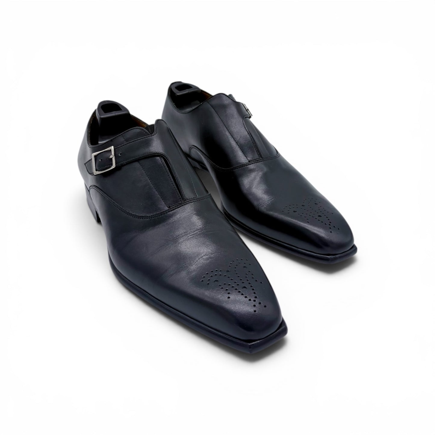 Soulier à boucle Roberto Celk en cuir noir