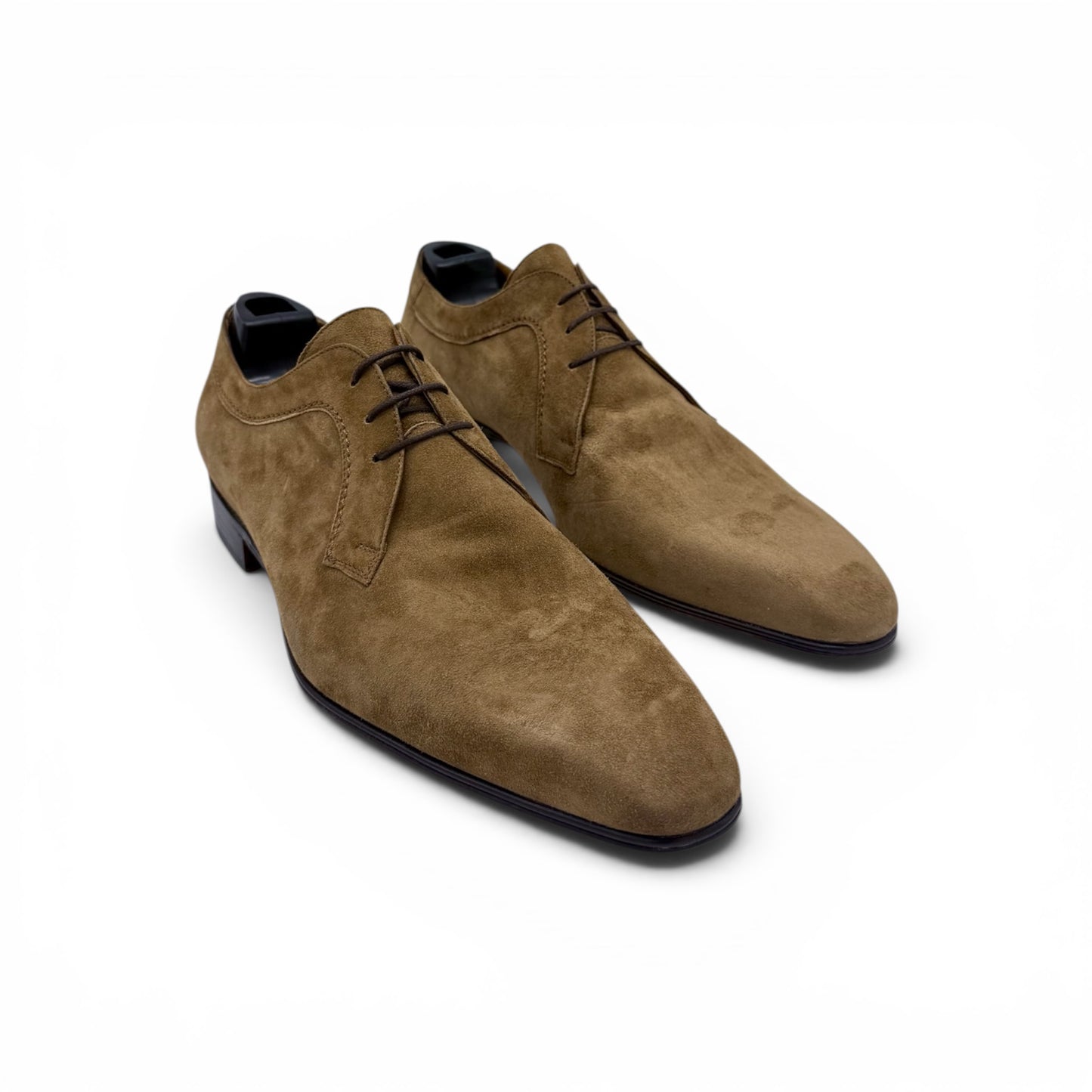Derby Roberto Celk en suede beige