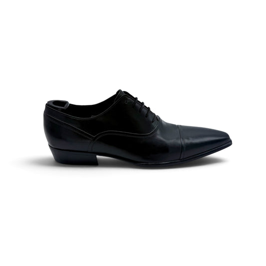 Richelieu Roberto Celk en cuir noir