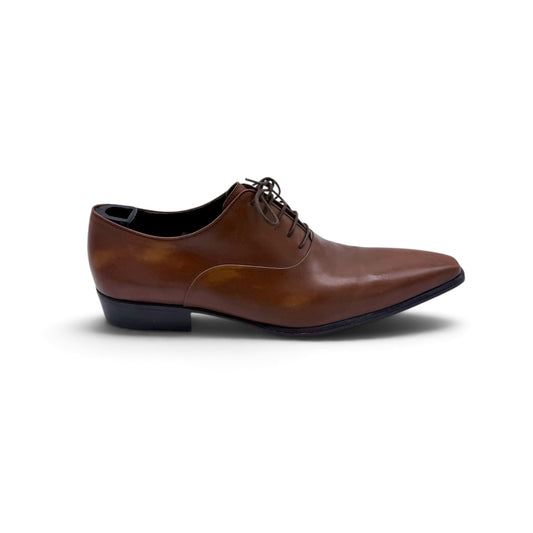 Richelieu Roberto Celk en cuir marron